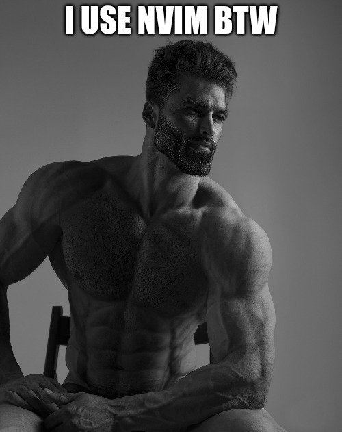 neovim gigachad